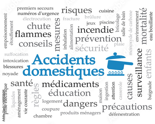 Logo accidents domestiques.