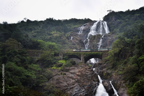 Dudhsagar waterfalls photo