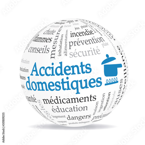 Logo accidents domestiques.