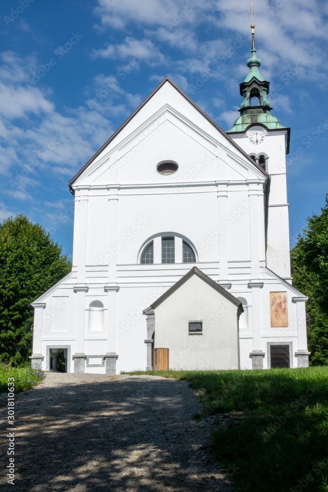 Catholic church at Vrhnika