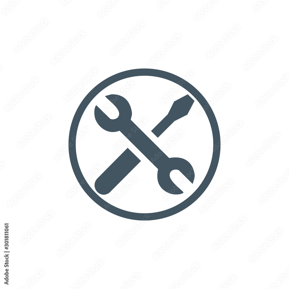 settings icon. flat illustration of settings vector icon. settings sign symbol. Stock Vector illustration isolated on white background. settings icon. flat illustration of settings vector icon. settings sign symbol. Stock Vector illustration isolated on white background.