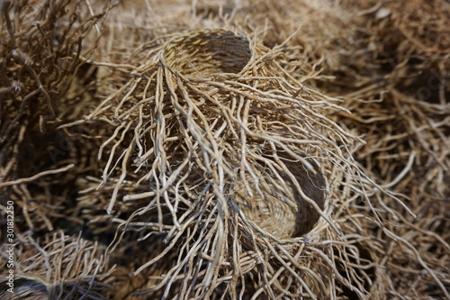 Petits paniers de vetiver