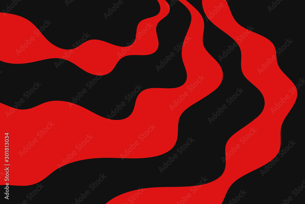 Abstract vector red and black background with curved lines. Pattern backdrop for landing pages. Abstract vector red and black background with curved lines. Pattern backdrop for landing pages.