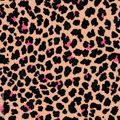 Leopard pattern, jaguar pattern, animal fur