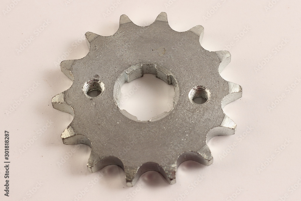 Driving gear chain wheel with 14 cogs of motor pit bike transmission