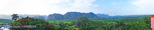 Muro de la Prehistoria en El Valle Viñales, Cuba, Republica Cuba