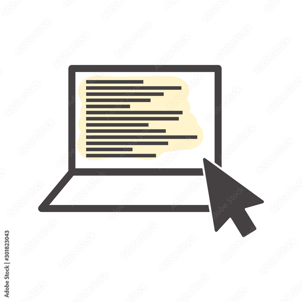 Laptop Device Icon, Electronic Device Mockup Template Laptop Device Icon, Electronic Device Mockup Template