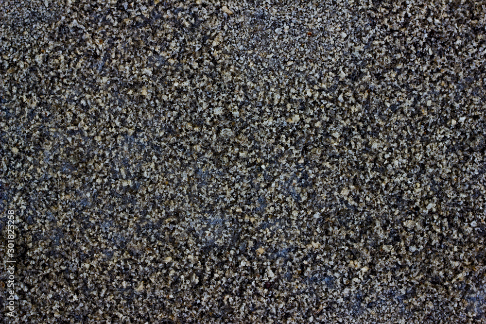 sand on the road after rain. sand on the road after rain.