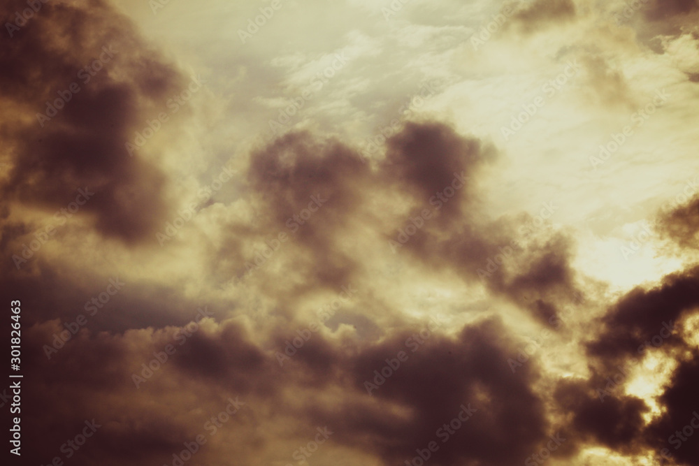 Late afternoon clouds in Brazil Late afternoon clouds in Brazil