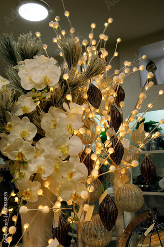 Special Christmas decorations for interiors.