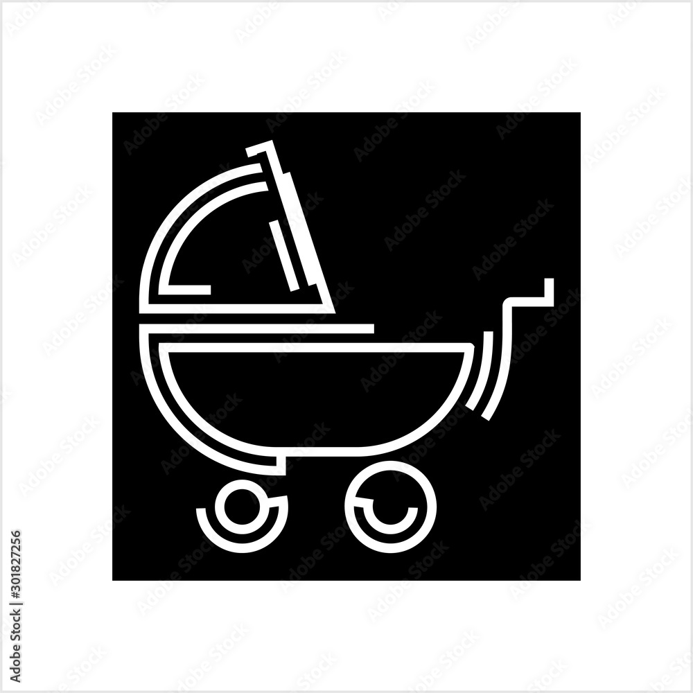 Baby Carriage Icon Baby Carriage Icon