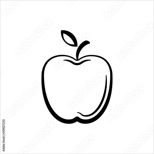 Apple Icon, Fruit / Food Icon
