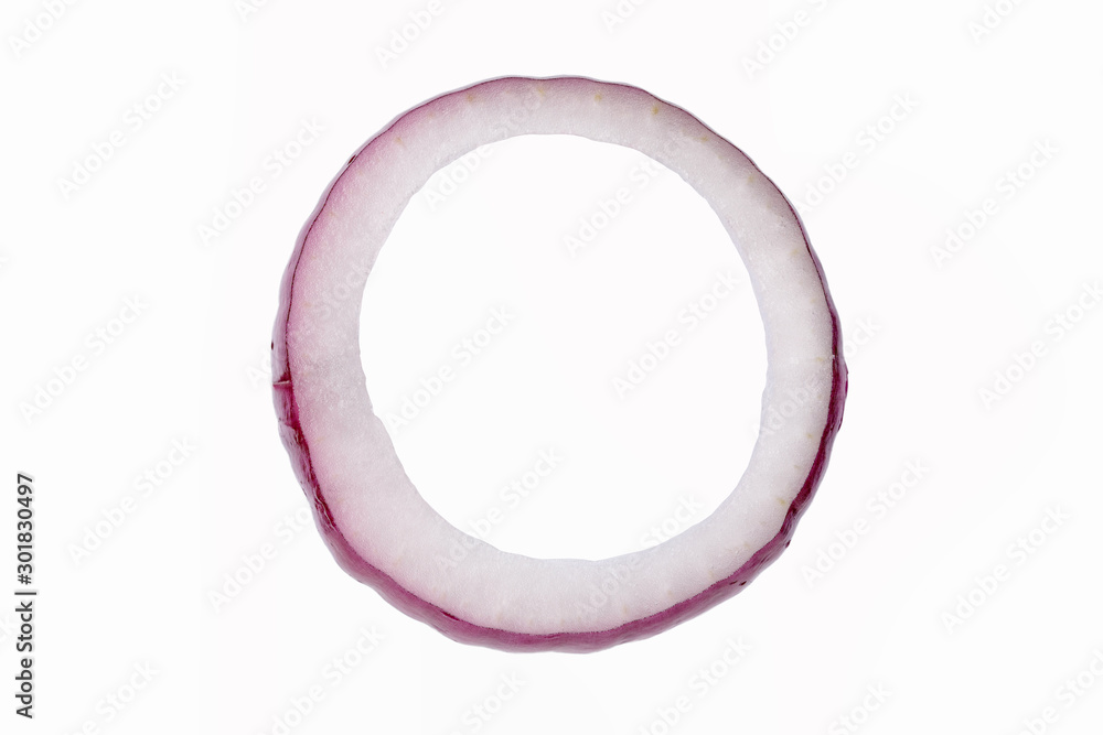 Flying red onion rings Flying red onion rings