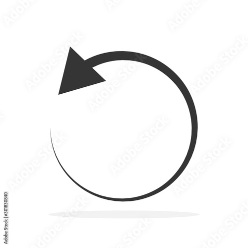 Circle arrow - vector.