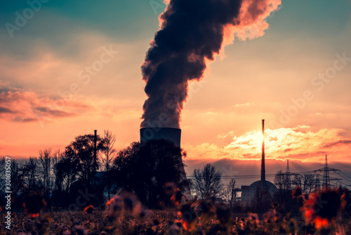 Atomkraftwerk in Ohu Bayern