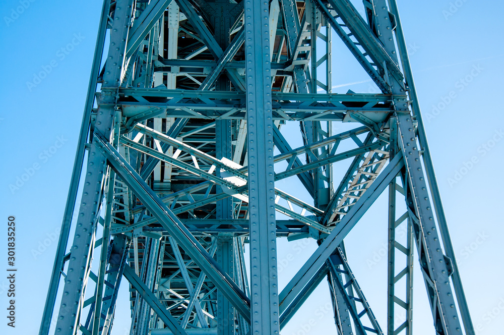 Naklejka premium Eisenbahn Viadukt Brücke - Markersbach Schwarzenberg Erzgebirge Sachsen 