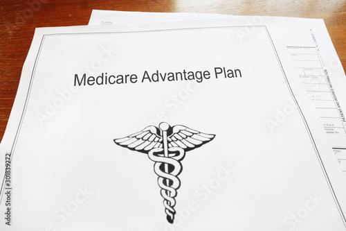 Medicare Advantage Healthcare document photo