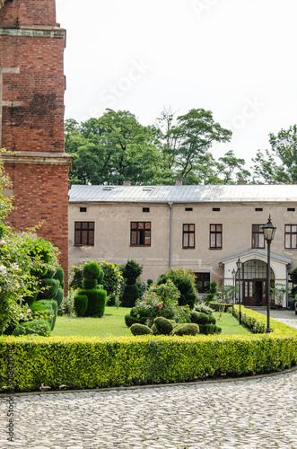 house with garden