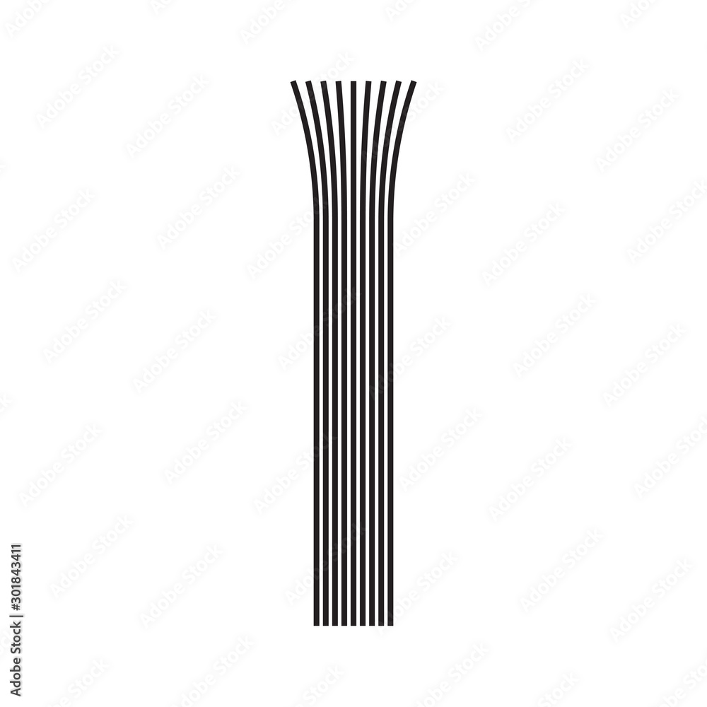 Minimal Vector Abstract Shape. Isolated Geometric Object Minimal Vector Abstract Shape. Isolated Geometric Object
