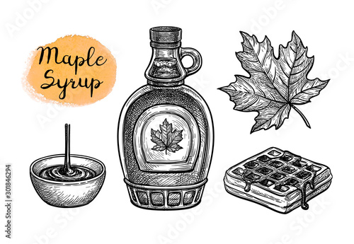 Maple syrup set