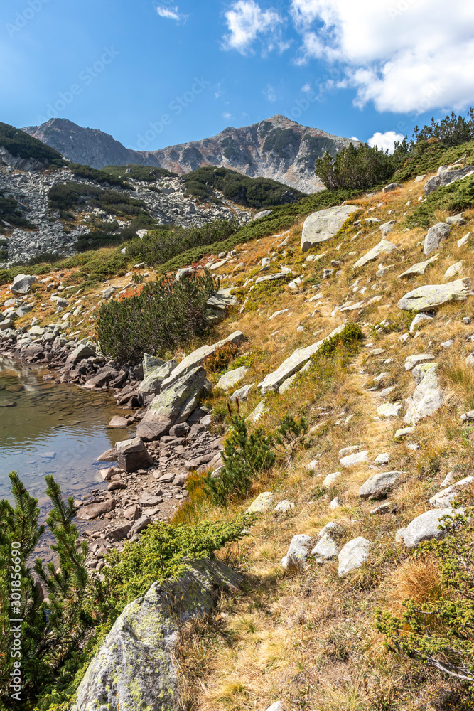 Landscape of The Long Lake, Pirin Mountain, Bulgaria Landscape of The Long Lake, Pirin Mountain, Bulgaria