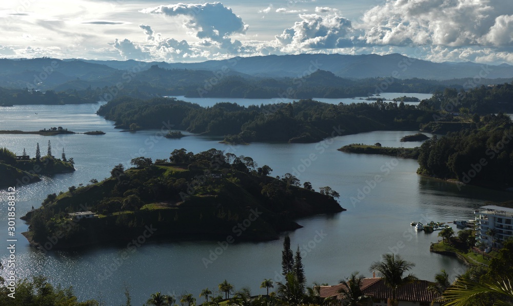 Amazing colombian nature in Guatape Amazing colombian nature in Guatape