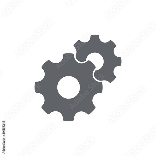 Settings Work Tool Icon Logo