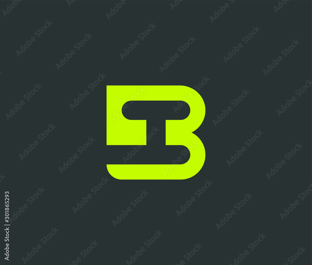 Letter B and H monogram Logo Icon Premium Minimal emblem design template Letter B and H monogram Logo Icon Premium Minimal emblem design template