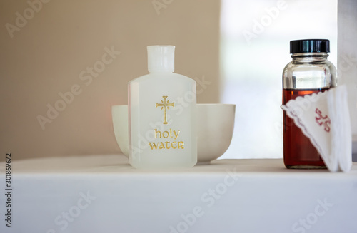 Holy water photo