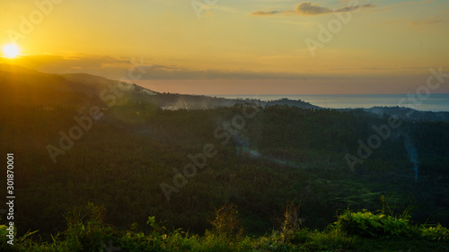 Sunset at Makatete Hills Manado