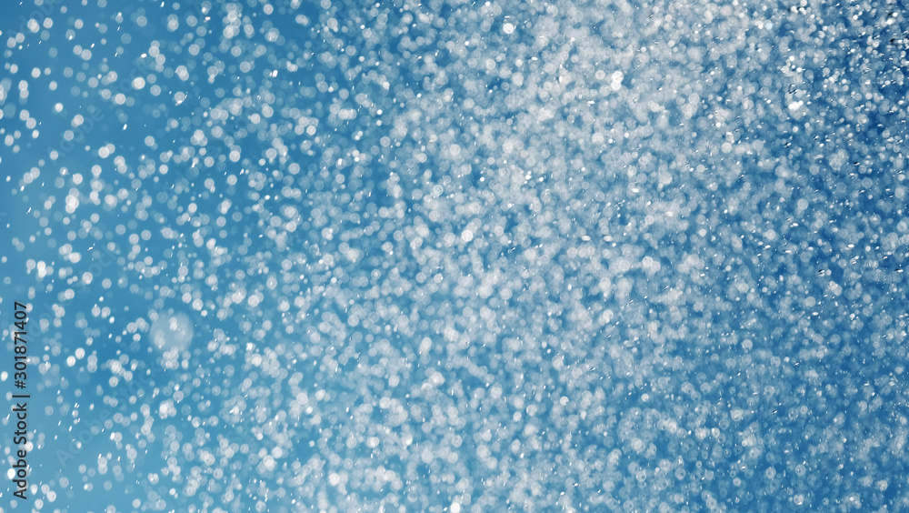 Water particles background