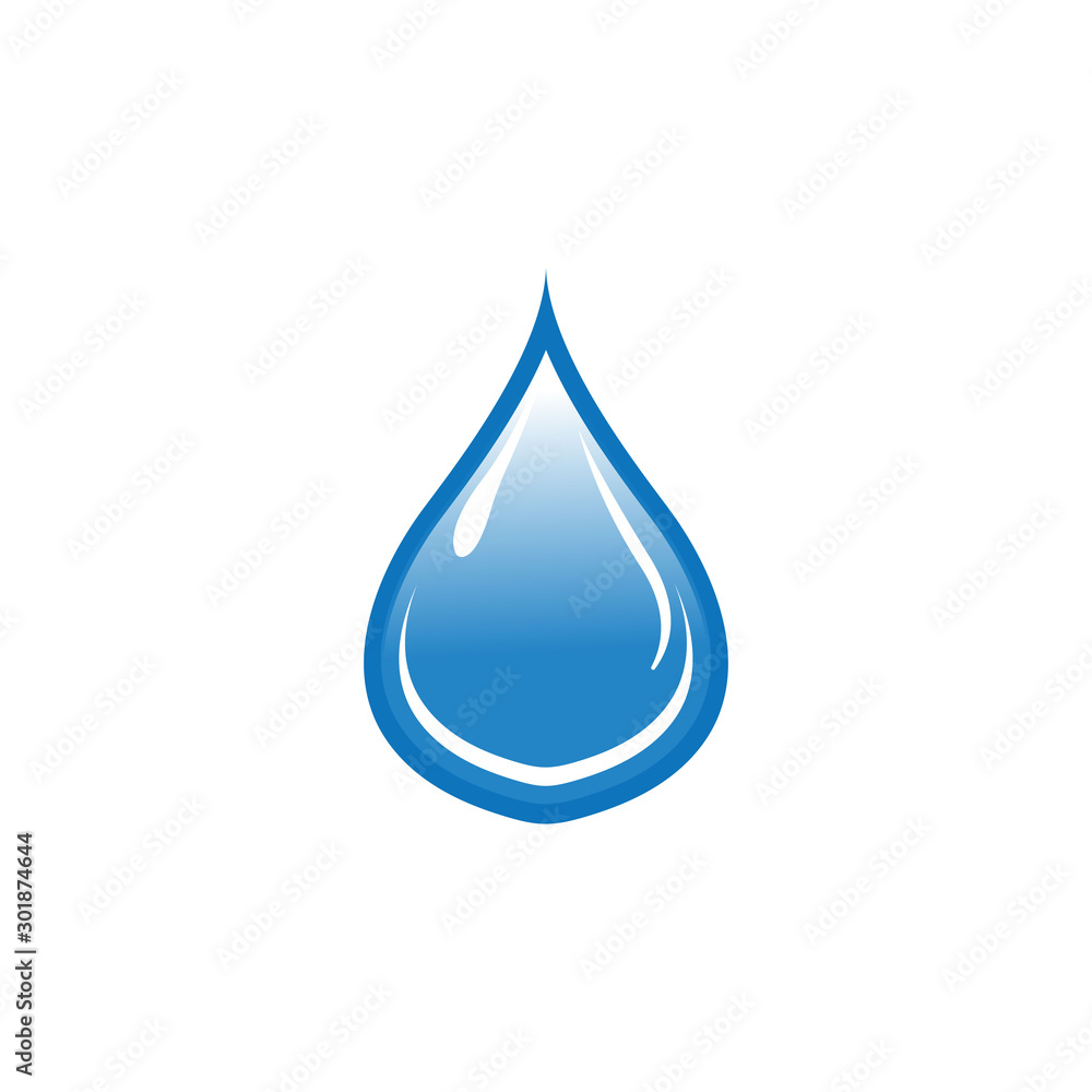Water drop Logo Template vector Water drop Logo Template vector