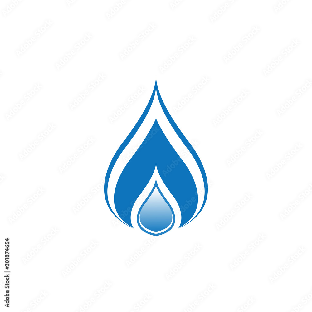 Water drop Logo Template vector Water drop Logo Template vector