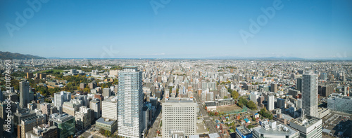 札幌市の街並み photo