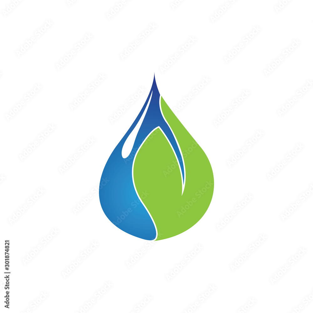 Water drop Logo Template vector Water drop Logo Template vector