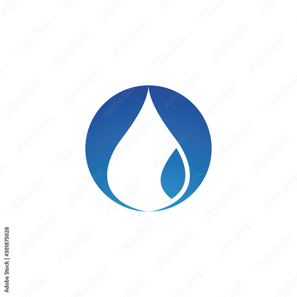 Water drop Logo Template vector Water drop Logo Template vector