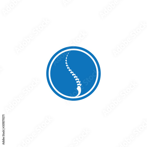 Spine diagnostics symbol