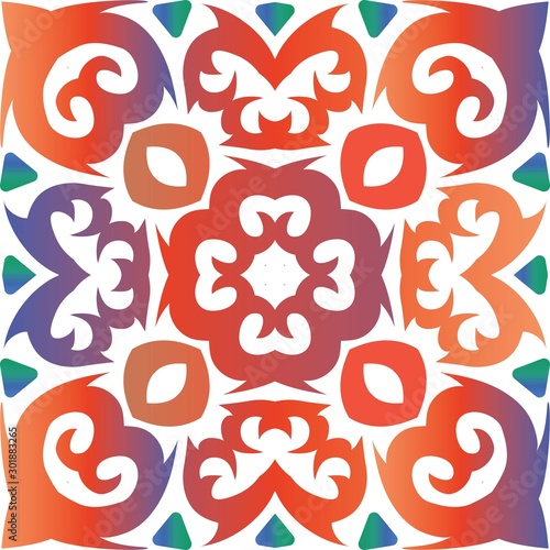 Antique mexican talavera ceramic.