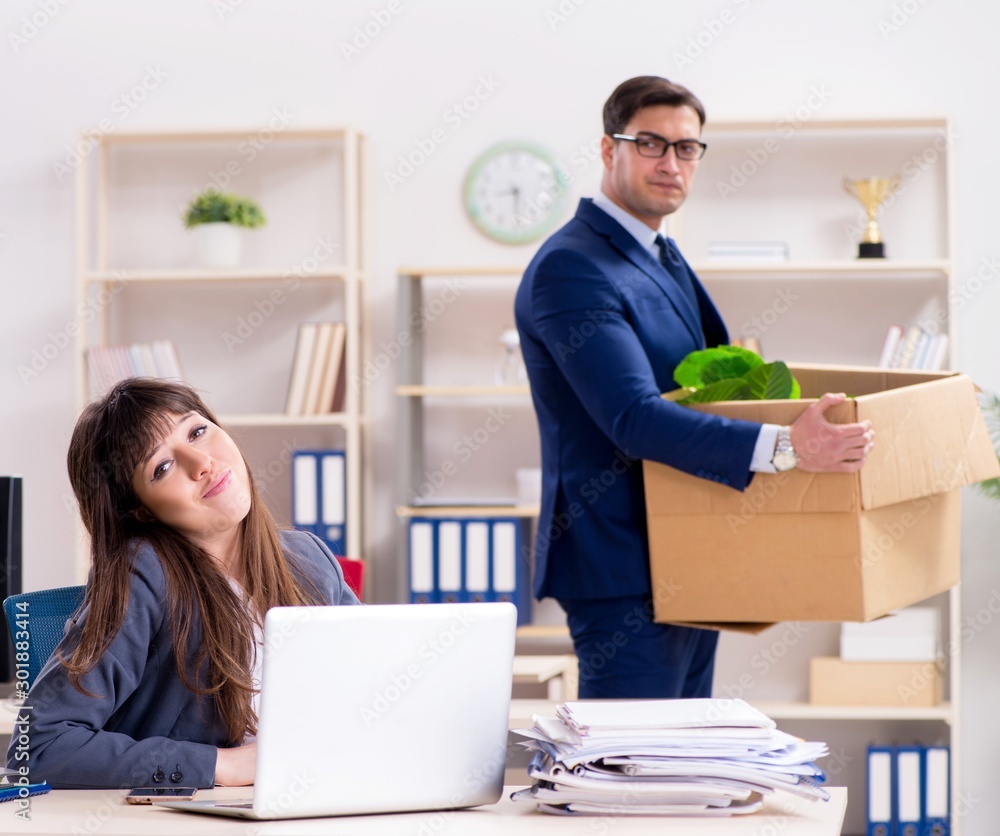 Person being fired from his work Person being fired from his work