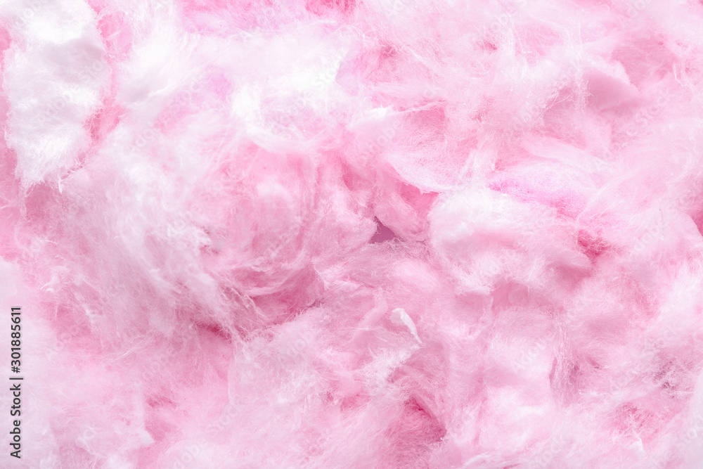 Texture of cotton candy, closeup Texture of cotton candy, closeup