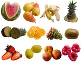 Fruits collection.