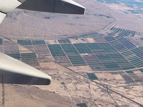 Phoenix, Arizona - aerial desert landscape