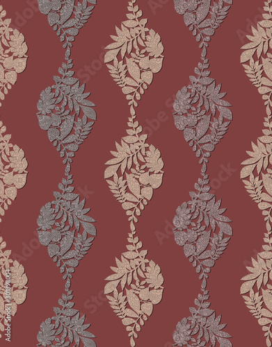 Wallpaper patterns, background design, textile and clothing patterns