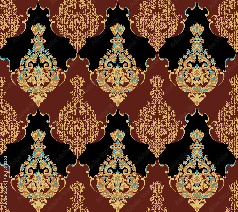 Wallpaper patterns, background design, textile and clothing patterns