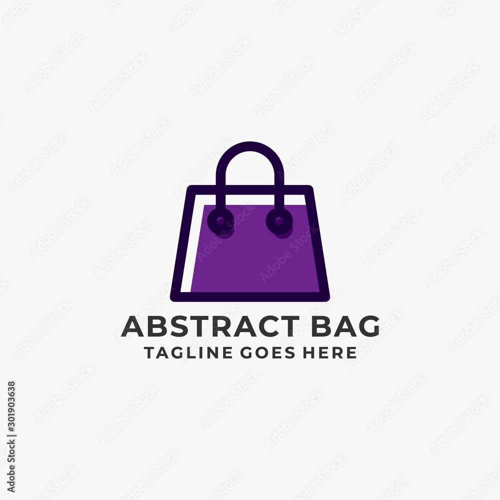 Bag Design concept Illustration Vector Template Bag Design concept Illustration Vector Template