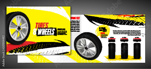 Tire Brochure Template