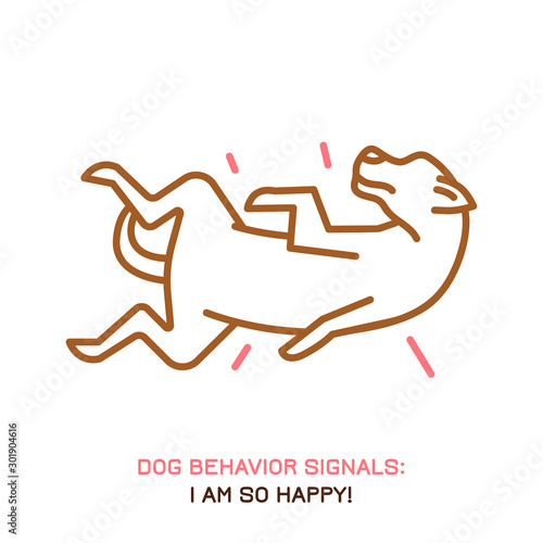 Dog Behavior Icon