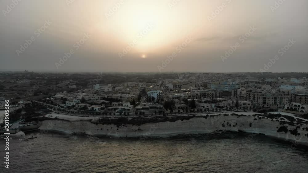 Aerial hyperlapse drone video from Malta, flying around Marsaskala and surroundings. MMXIX.VI.XIV Aerial hyperlapse drone video from Malta, flying around Marsaskala and surroundings. MMXIX.VI.XIV