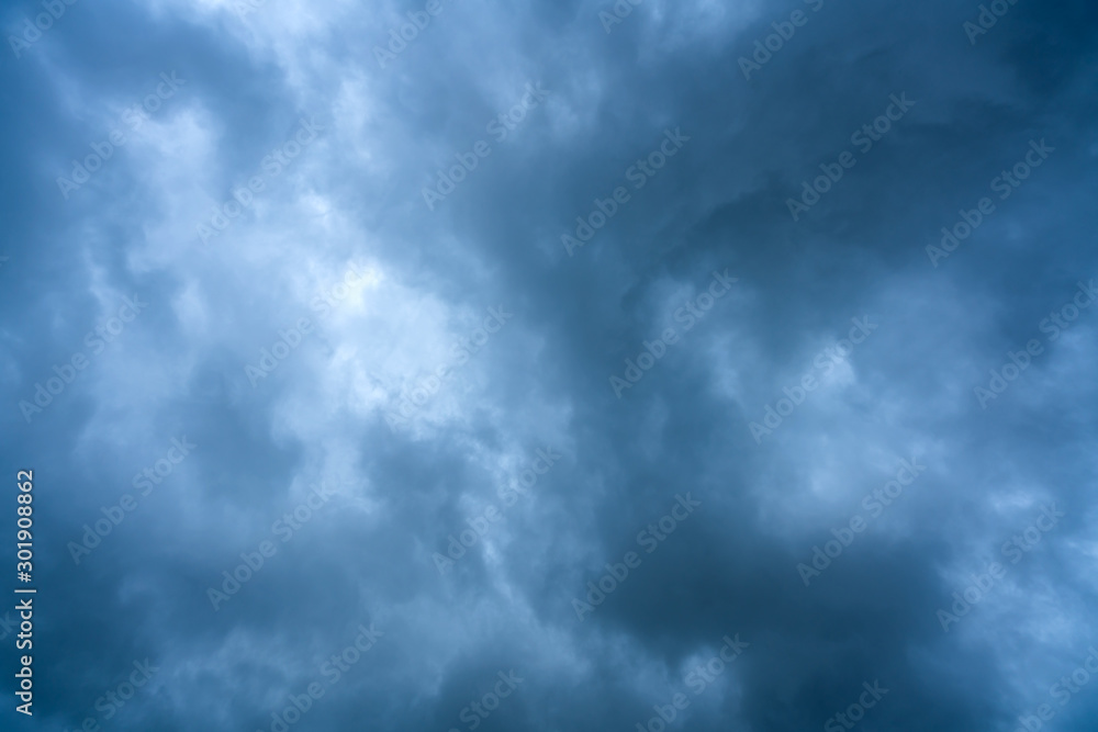 Dark thunderstorm clouds Dark thunderstorm clouds
