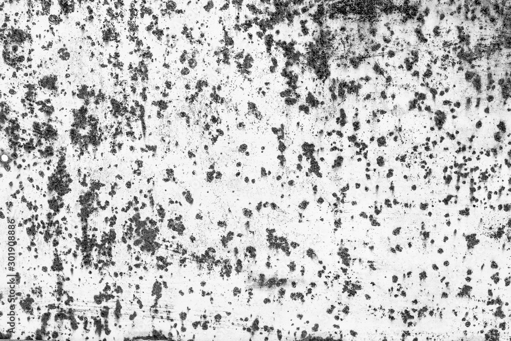 Fototapeta premium Metal texture with scratches and cracks which can be used as a background